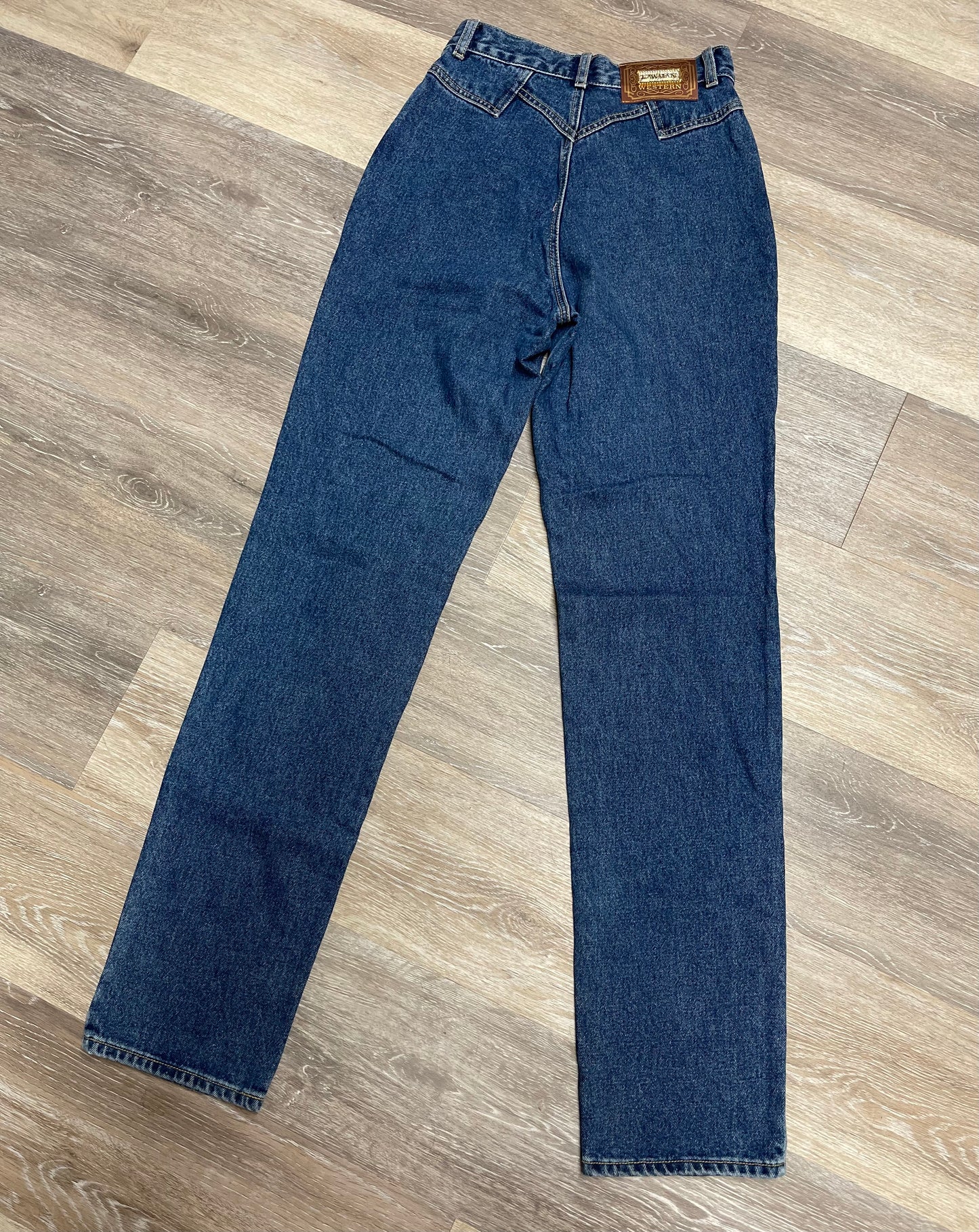 Size 5 Vintage Lawman Bareback Denim Jeans