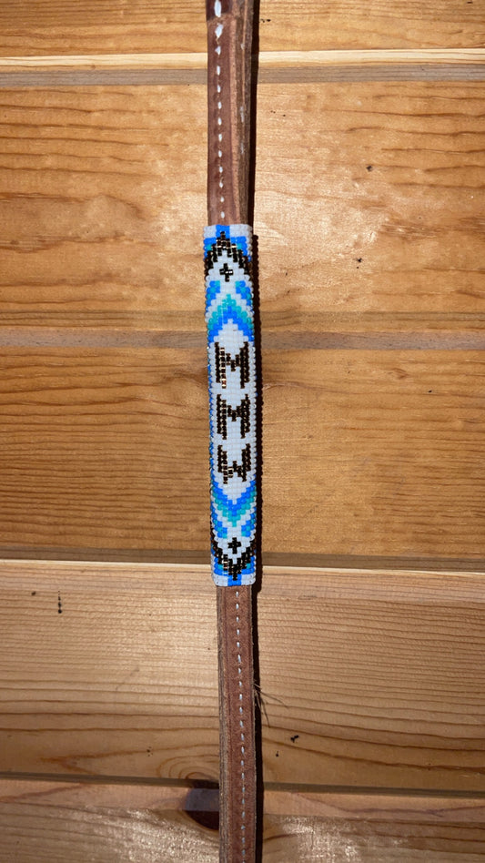 Custom Beaded Over Under Whip