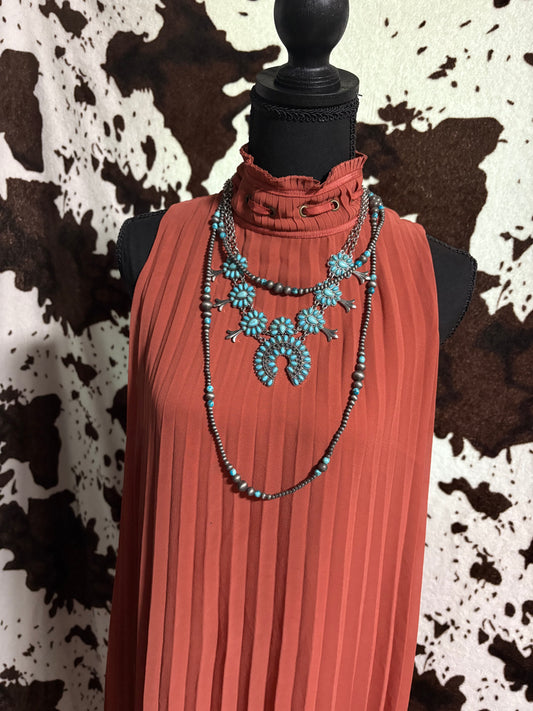 X-Small Rust Dress