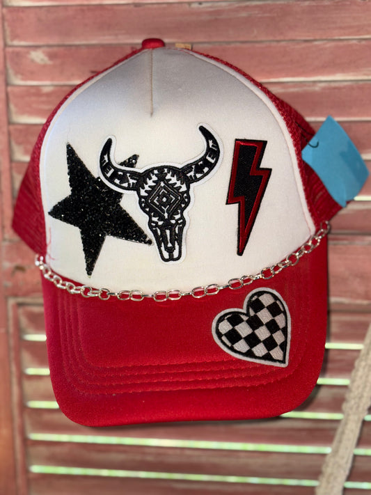 Red Trucker Hat