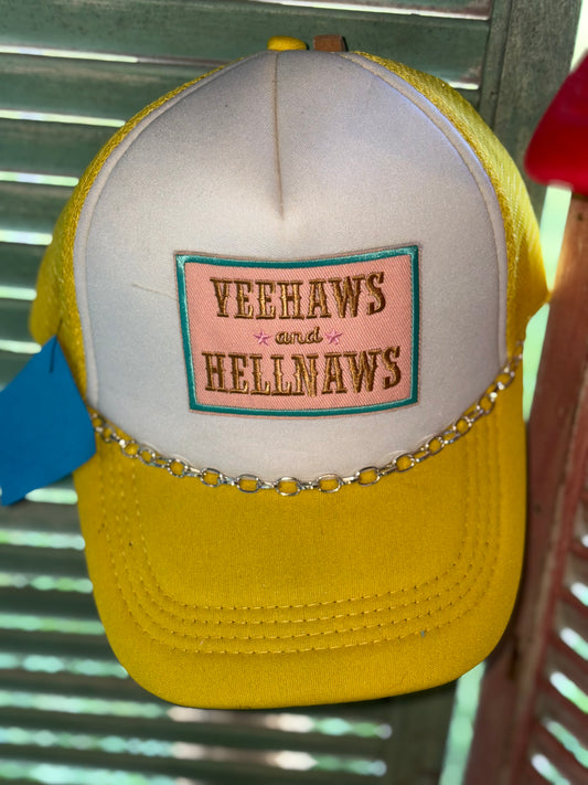 Yellow Trucker Hat